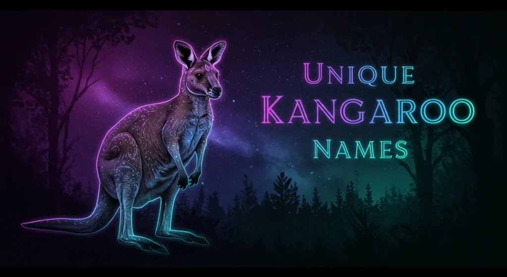 Unique Kangaroo Names