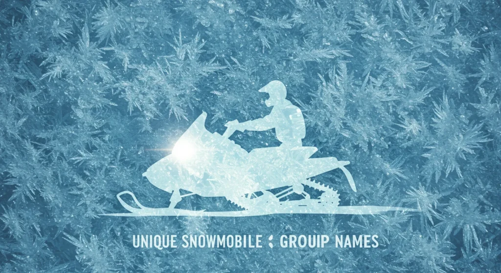 Unique Snowmobile Group Names